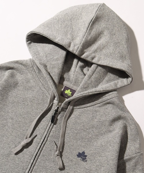 セール】【LOGOS Park/ロゴスパーク】裏毛 ワンポイントロゴ ジップ