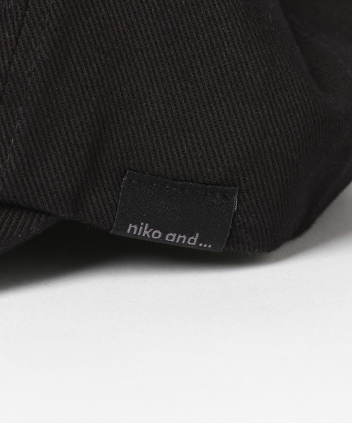 niko and...（ニコアンド）の「オリジナルパラコードキャップ（キャップ・レディース・オフホワイト/ブラック/カーキ・FREE）」の4枚目の写真