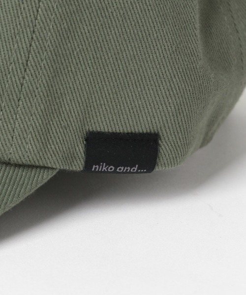 niko and...（ニコアンド）の「オリジナルパラコードキャップ（キャップ・レディース・オフホワイト/ブラック/カーキ・FREE）」の9枚目の写真