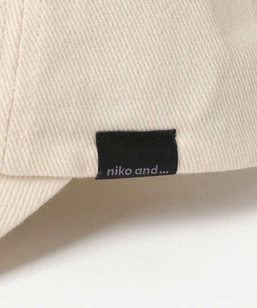 niko and...（ニコアンド）の「オリジナルパラコードキャップ（キャップ・レディース・オフホワイト/ブラック/カーキ・FREE）」の12枚目の写真