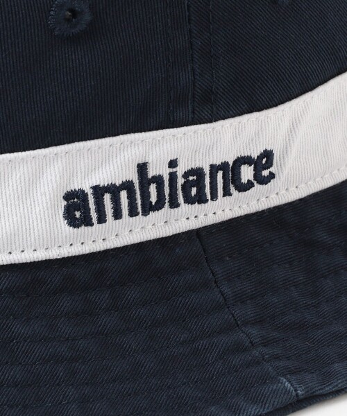 B:MING by BEAMS（ビーミングバイビームス）の「ambiance / Line Bucket Hat（ハット・メンズ・ネイビー/ベージュ・ONE SIZE）」の5枚目の写真