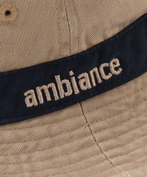B:MING by BEAMS（ビーミングバイビームス）の「ambiance / Line Bucket Hat（ハット・メンズ・ネイビー/ベージュ・ONE SIZE）」の8枚目の写真