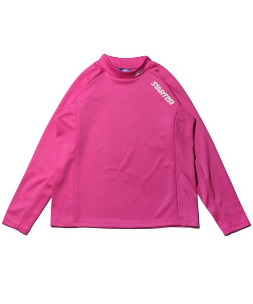 STARTER BLUE LABEL(スターターブルーレーベル)の「【STARTER GOLF】スターターゴルフ AQUATWIST(R)高伸縮ストレッチ カラフルモックネック長袖カットソー SG-123006(Tシャツ/カットソー・メンズ・レッド/ホワイト/ブラック/ピンク/カーキ/ブルー・M/S/L/XL/XS)」の5枚目の写真