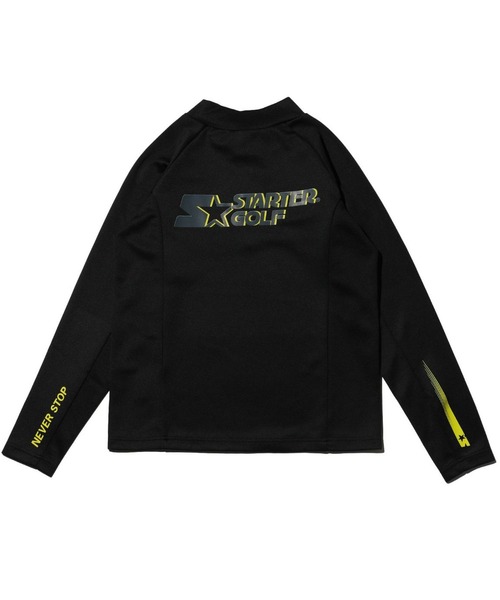 STARTER BLUE LABEL(スターターブルーレーベル)の「【STARTER GOLF】スターターゴルフ AQUATWIST(R)高伸縮ストレッチ カラフルモックネック長袖カットソー SG-123006(Tシャツ/カットソー・メンズ・レッド/ホワイト/ブラック/ピンク/カーキ/ブルー・M/S/L/XL/XS)」の11枚目の写真