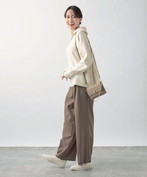 BARNYARDSTORM（バンヤードストーム）の「BARNYARDSTORM / 2WAYミニショルダーBAG（ショルダーバッグ・レディース・ベージュ/ブラック・FREE）」の10枚目の写真