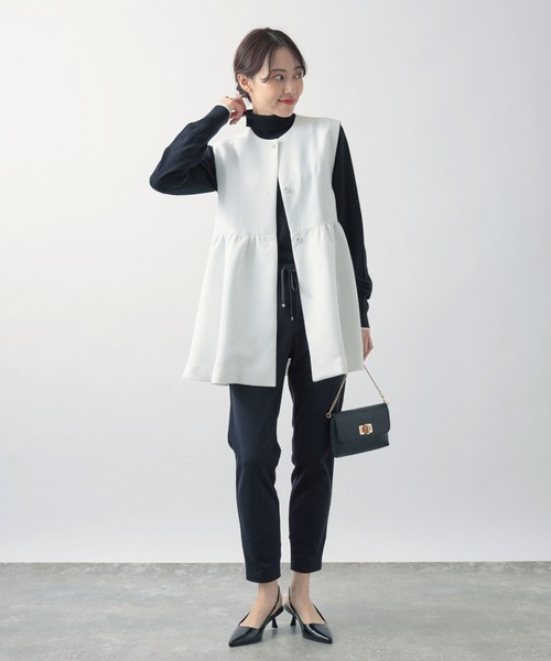 BARNYARDSTORM（バンヤードストーム）の「BARNYARDSTORM / 2WAYミニショルダーBAG（ショルダーバッグ・レディース・ベージュ/ブラック・FREE）」の15枚目の写真