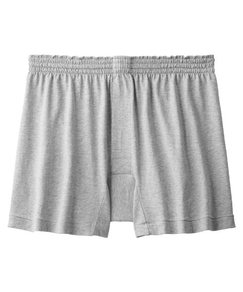 GUNZE（グンゼ）の「GUNZE BASIC/グンゼベーシック　ニットトランクス　3枚組（トランクス・メンズ・杢グレー/ブラック・MEDIUM/LARGE/X-LARGE）」の9枚目の写真