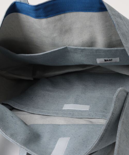 【セール】《WAAC》UNISEX UP CYCLE DENIM ビックトート（トートバッグ）｜WAAC（ワック）