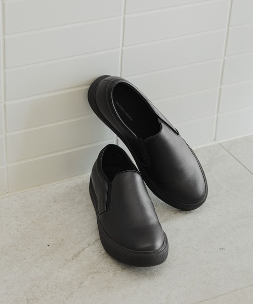 GLOBAL WORK（グローバルワーク）の「らくっションプレーントゥスニーカー/993771（ローファー・メンズ・その他/ブラック/ブラック系その他2/ブラック系その他3/グレー系その他/ブラック系その他4/ブラック系その他5・MEDIUM/LARGE/SMALL）」の5枚目の写真