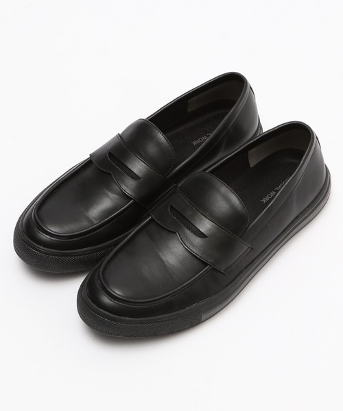 セール】らくっションプレーントゥスニーカー/993771（ローファー