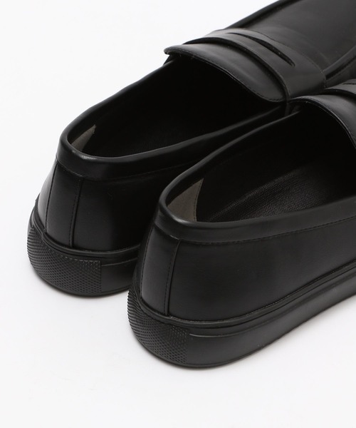 GLOBAL WORK（グローバルワーク）の「らくっションプレーントゥスニーカー/993771（ローファー・メンズ・その他/ブラック/ブラック系その他2/ブラック系その他3/グレー系その他/ブラック系その他4/ブラック系その他5・MEDIUM/LARGE/SMALL）」の14枚目の写真