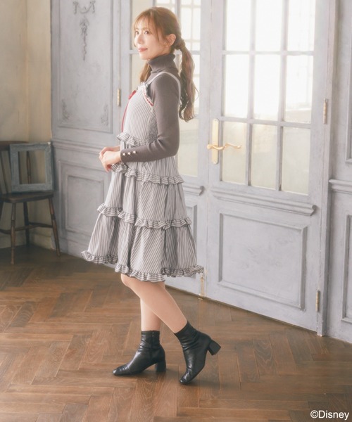 Disney（ディズニー）の「ベルリオーズ/フリルティアードワンピース（ワンピース・レディース・グレー系その他2・FREE）」の5枚目の写真