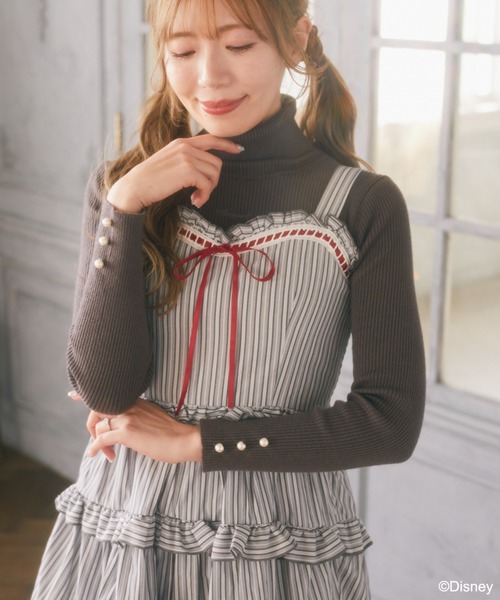 Disney（ディズニー）の「ベルリオーズ/フリルティアードワンピース（ワンピース・レディース・グレー系その他2・FREE）」の3枚目の写真
