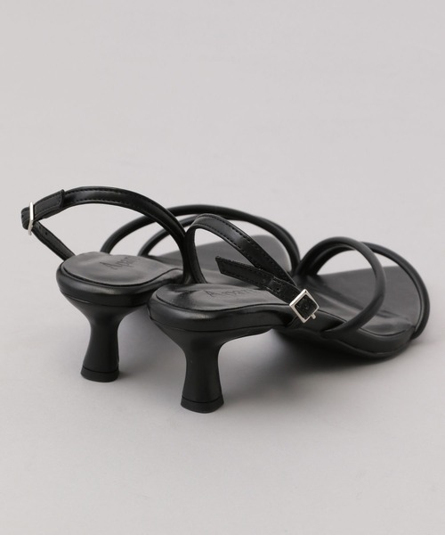 A part by（アパートバイ）の「ポインテッドヒールサンダル（サンダル・レディース・アイボリー/ブラック/ブラウン・MEDIUM/LARGE）」の12枚目の写真