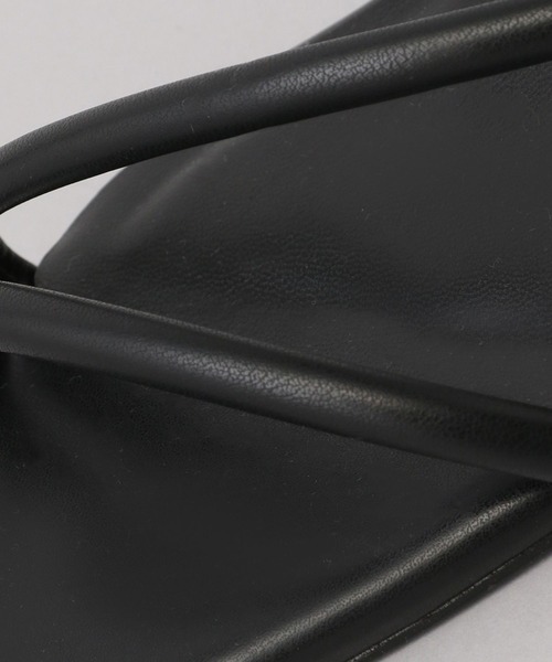 A part by（アパートバイ）の「ポインテッドヒールサンダル（サンダル・レディース・アイボリー/ブラック/ブラウン・MEDIUM/LARGE）」の17枚目の写真