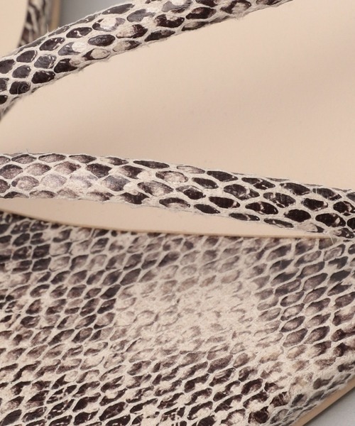 A part by（アパートバイ）の「ポインテッドヒールサンダル（サンダル・レディース・アイボリー/ブラック/ブラウン・MEDIUM/LARGE）」の19枚目の写真