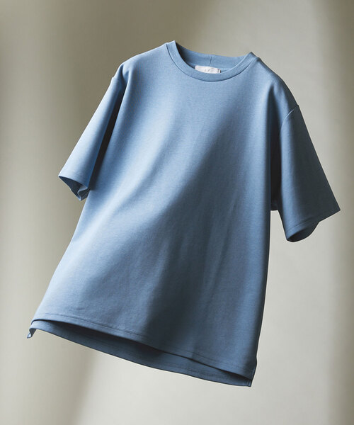 417 EDIFICE（フォーワンセブンエディフィス）の「”接触冷感＆速乾” utility/ユーティリティEVERYDAY Tシャツ（Tシャツ/カットソー・メンズ・ホワイト/ブラック/ブルー/チャコールグレー・SMALL/MEDIUM/LARGE/X-LARGE）」の4枚目の写真