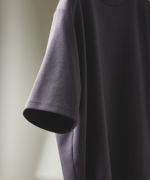 417 EDIFICE（フォーワンセブンエディフィス）の「”接触冷感＆速乾” utility/ユーティリティEVERYDAY Tシャツ（Tシャツ/カットソー・メンズ・ホワイト/ブラック/ブルー/チャコールグレー・SMALL/MEDIUM/LARGE/X-LARGE）」の9枚目の写真