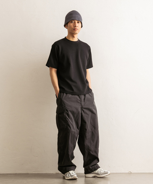 417 EDIFICE（フォーワンセブンエディフィス）の「”接触冷感＆速乾” utility/ユーティリティEVERYDAY Tシャツ（Tシャツ/カットソー・メンズ・ホワイト/ブラック/ブルー/チャコールグレー・SMALL/MEDIUM/LARGE/X-LARGE）」の20枚目の写真