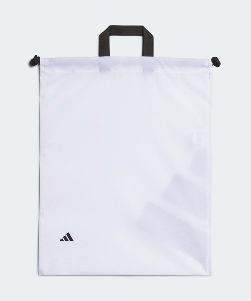 adidas（アディダス）の「ボールドロゴ シューズサック【adidas Golf/アディダスゴルフ】（エコバッグ/サブバッグ・メンズ・ライトグリーン/ホワイト/ブルー系その他/ブラック/ダークグリーン/レッド/エメラルド・FREE）」の15枚目の写真
