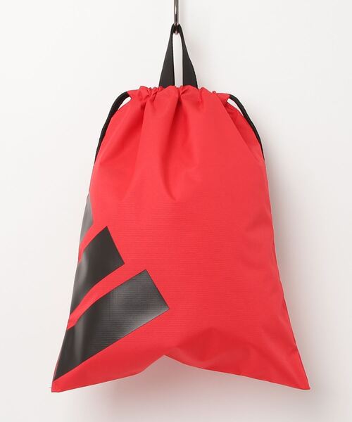 adidas（アディダス）の「ボールドロゴ シューズサック【adidas Golf/アディダスゴルフ】（エコバッグ/サブバッグ・メンズ・ライトグリーン/ホワイト/ブルー系その他/ブラック/ダークグリーン/レッド/エメラルド・FREE）」の14枚目の写真