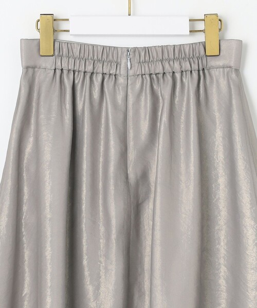 ANY SIS(エニィスィス)の「箔ヴィンテージライクシフォン スカート(スカート・レディース・ライトグレー系/ピンク系・1/3/2)」の13枚目の写真