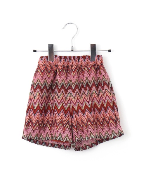 MAKE YOUR DAY（メイクユアデイ）の「セットアップできるニットソーショートパンツ■80～140cm（その他パンツ・キッズ・オレンジ/グリーン/ピンク・80/90/100/110/120/130/140）」の3枚目の写真