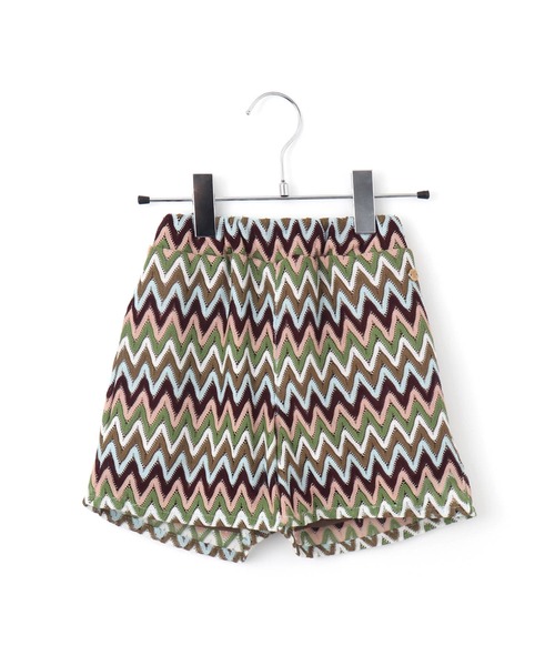 MAKE YOUR DAY（メイクユアデイ）の「セットアップできるニットソーショートパンツ■80～140cm（その他パンツ・キッズ・オレンジ/グリーン/ピンク・80/90/100/110/120/130/140）」の2枚目の写真