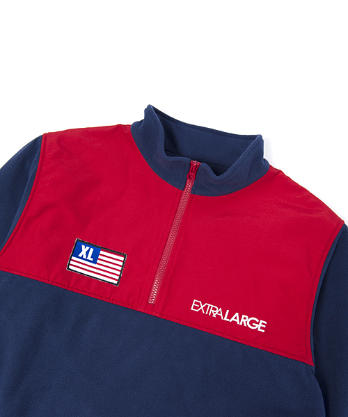 XLARGE(エクストララージ)の「FLEECE HALF ZIP PULLOVER(その他トップス・メンズ・ブラック/ネイビー・SMALL/X-LARGE/MEDIUM/LARGE)」の6枚目の写真