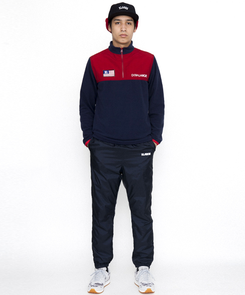 XLARGE(エクストララージ)の「FLEECE HALF ZIP PULLOVER(その他トップス・メンズ・ブラック/ネイビー・SMALL/X-LARGE/MEDIUM/LARGE)」の5枚目の写真
