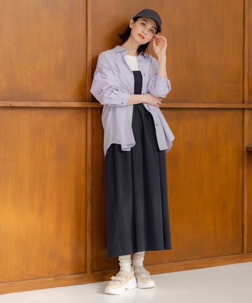 LAKOLE（ラコレ）の「ベアキャミワンピース / 106414（ワンピース・レディース・アイボリー/ネイビー・MEDIUM/SMALL）」の9枚目の写真