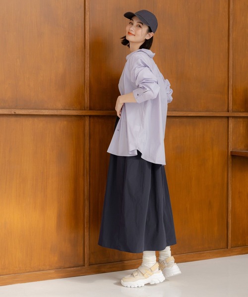 LAKOLE（ラコレ）の「ベアキャミワンピース / 106414（ワンピース・レディース・アイボリー/ネイビー・MEDIUM/SMALL）」の10枚目の写真