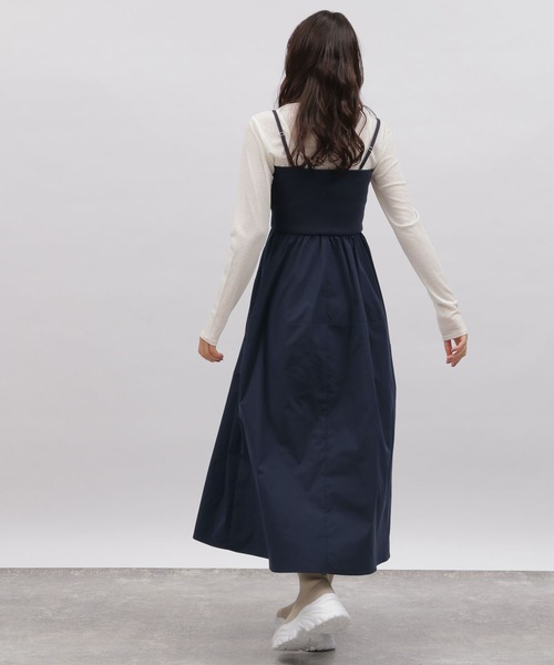 LAKOLE（ラコレ）の「ベアキャミワンピース / 106414（ワンピース・レディース・アイボリー/ネイビー・MEDIUM/SMALL）」の22枚目の写真