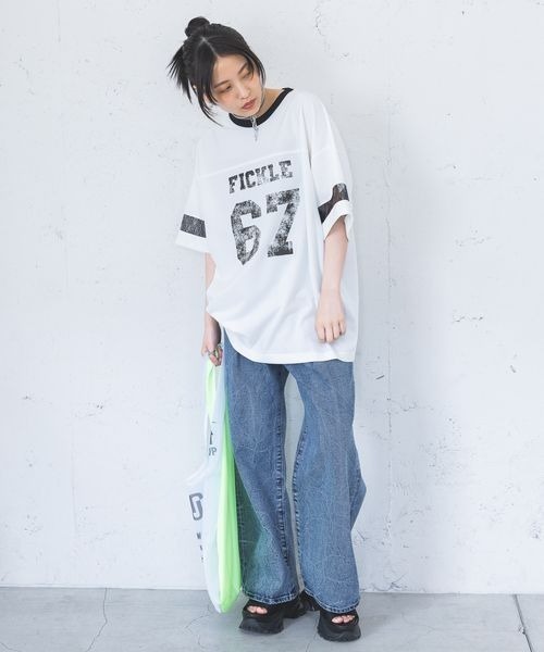 JEANASIS(ジーナシス)の「アソートメッシュトートBAG/113234(トートバッグ・レディース・ホワイト系その他/ブラック系その他/グレー系その他・FREE)」の19枚目の写真