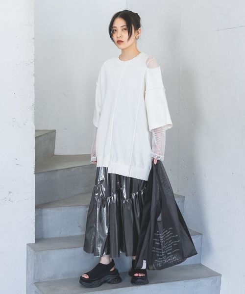 JEANASIS(ジーナシス)の「アソートメッシュトートBAG/113234(トートバッグ・レディース・ホワイト系その他/ブラック系その他/グレー系その他・FREE)」の20枚目の写真