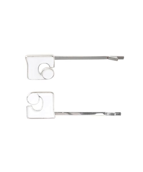 EMODA（エモダ）の「ロゴカラーヘアピン（ヘアピン・レディース・ブラック/ホワイト・FREE）」の8枚目の写真