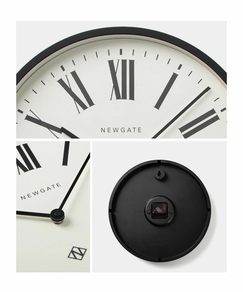 NEWGATE（ニューゲート）の「Newgate Number Italian Wall Clock ニューゲート イタリアン 掛け時計（掛け時計・レディース・グレー/ブラック・FREE）」の13枚目の写真