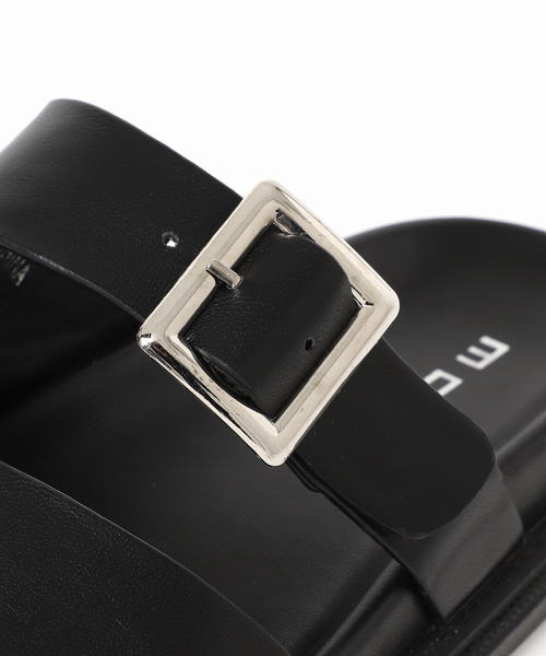 MOHI（モヒ）の「【MOHI / モヒ】ベルトサンダル（サンダル・レディース・ホワイト×ホワイト/ブラック・39/38/37/36）」の12枚目の写真