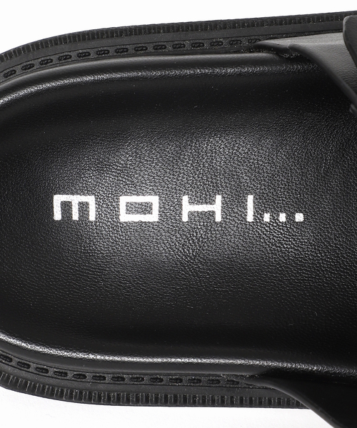 MOHI（モヒ）の「【MOHI / モヒ】ベルトサンダル（サンダル・レディース・ホワイト×ホワイト/ブラック・39/38/37/36）」の13枚目の写真