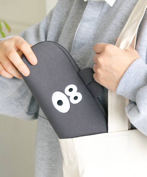 Brunch Brother(ブランチブラザー)の「ブランチブラザー ペンケース 筆箱(ステーショナリー・レディース・アイボリー/グレー・FREE)」の10枚目の写真