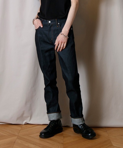 FACTOTUM(ファクトタム)の「【FACTOTUM】リジットストレッチデニム ストレートパンツ 『Charles』(デニムパンツ・メンズ・ブラック/インディゴブルー・31inch/30inch/29inch/32inch/28inch)」の18枚目の写真