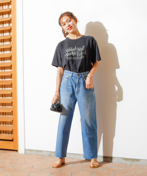 GOOD ROCK SPEED(グッドロックスピード)の「【GOOD ROCK SPEED/グッドロックスピード】別注ロゴTシャツ2(Tシャツ/カットソー・レディース・ホワイト/スミクロ・フリー)」の14枚目の写真