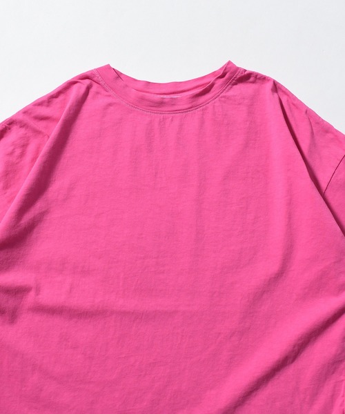 Johnbull(ジョンブル)の「オーバーダイプリントTシャツ(TOWN)(Tシャツ/カットソー・レディース・U・FREE)」の3枚目の写真
