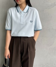 FRED PERRY | [FRED PERRY/フレッドペリー] ツインティップライン ワンポイントロゴ刺繍ポロシャツ(ポロシャツ)