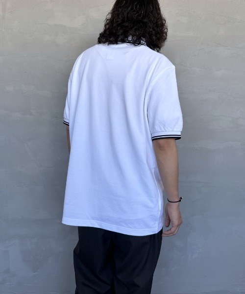 FRED PERRY/フレッドペリー] ツインティップライン ワンポイント