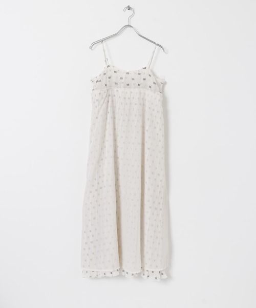 GANNI（ガニー）の「GANNI PleatedGeorgette MidiStrap（ワンピース