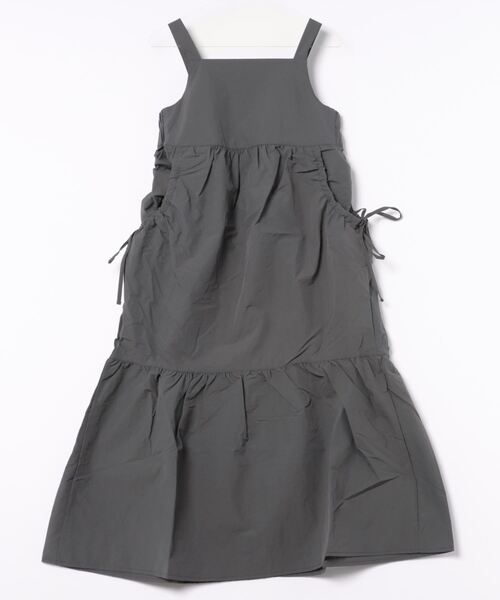 CPCM（シーピーシーエム）の「ギャザーポケットタフタジャンスカ（ワンピース・レディース・チャコールグレー/ブラック/カーキ・FREE）」の3枚目の写真