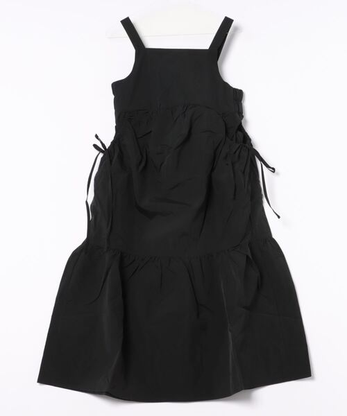 CPCM（シーピーシーエム）の「ギャザーポケットタフタジャンスカ（ワンピース・レディース・チャコールグレー/ブラック/カーキ・FREE）」の2枚目の写真