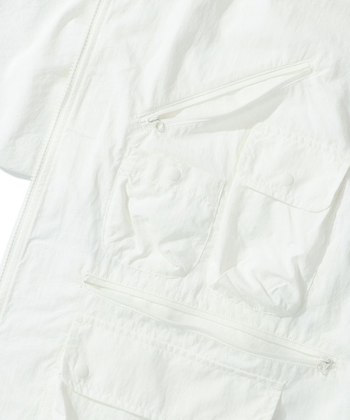 DAIWA PIER39(ダイワピア39)の「DAIWA PIER39 TECH NAVY DECK JACKET ダイワ ピア39(ナイロンジャケット・メンズ・ホワイト・MEDIUM/LARGE/SMALL)」の8枚目の写真