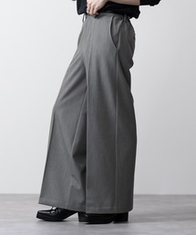 CLEL | 【CLEL】Back Brushed TR Flare Slacks/バックブラッシュドTR フレアスラックス(スラックス)